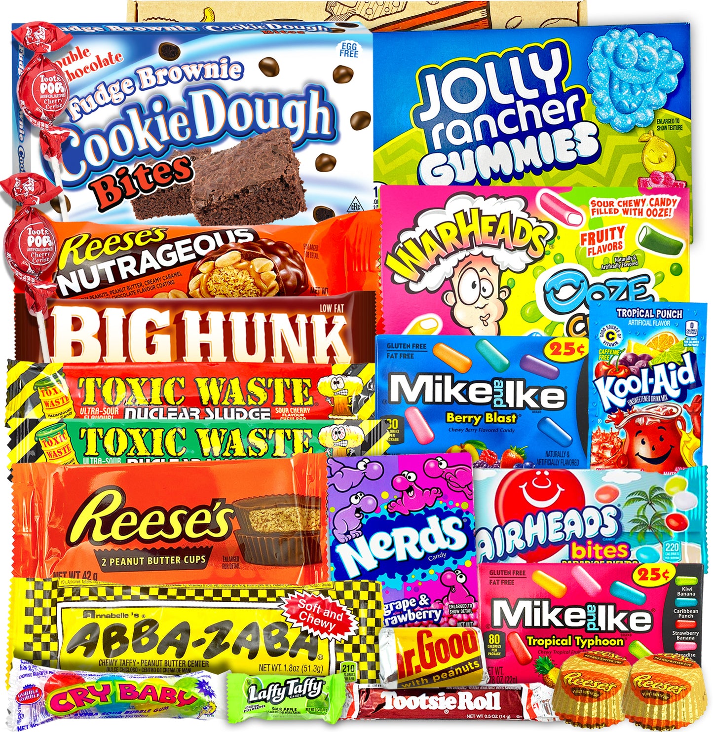 Large American Candy Chocolate Sweets Gift Box Hamper