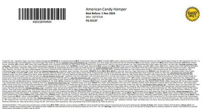 American Mixed Sweet & Chocolate Hamper - Medium